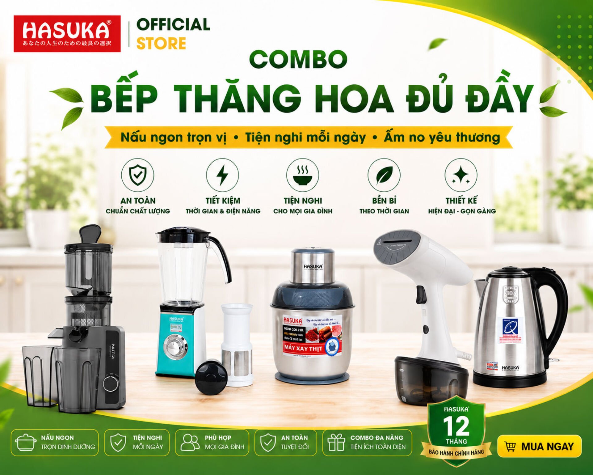Bếp Thăng Hoa Đủ Đầy