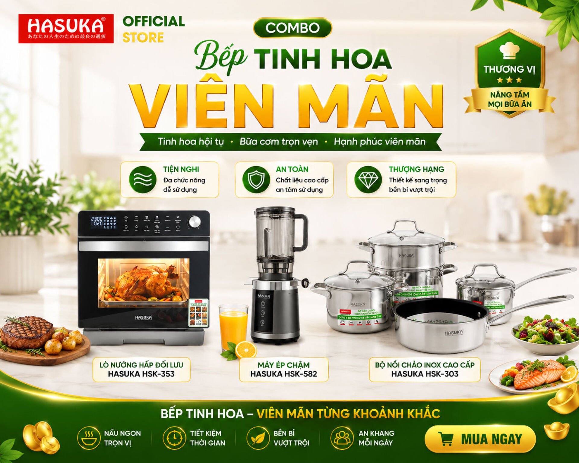 Bếp Tinh Hoa Viên Mãn