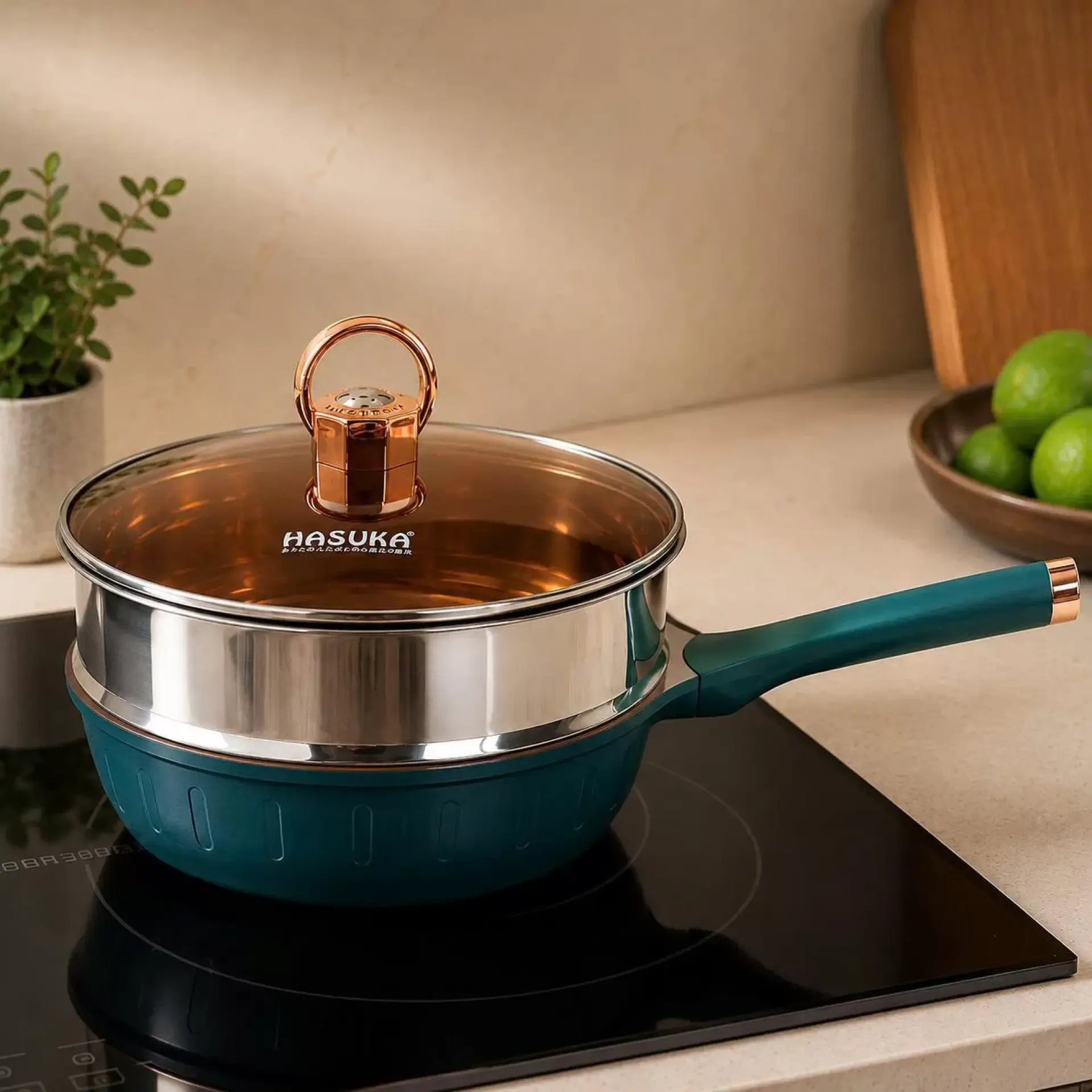 Chảo chống dính đa năng Hasuka HSK-368CR
