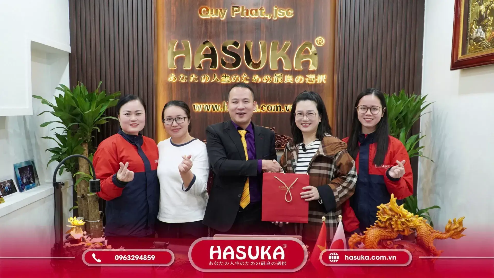 Hasuka hân hạnh đón tiếp đài PT&TH Bắc Ninh và quý đối tác quốc tế đến tham quan và làm việc